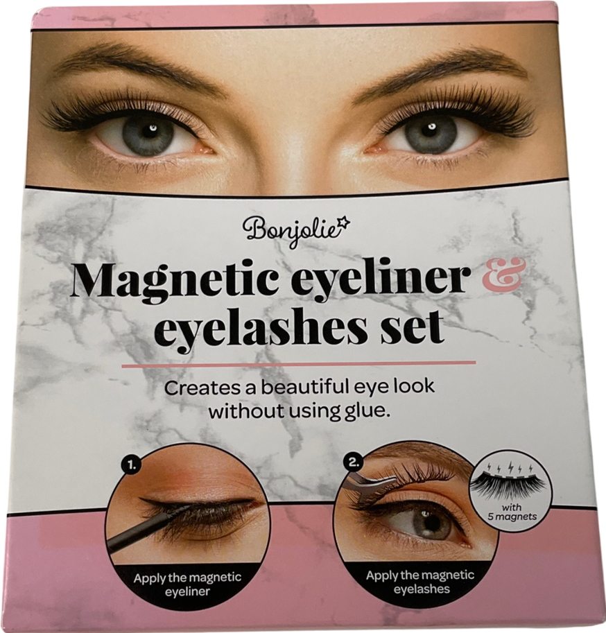 bonjolie Magnetic Eyeliner Eyelashes Set 6ml
