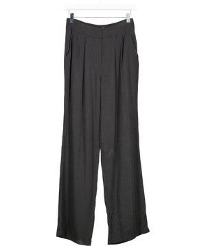 PRETTY LAVISH Black Lyocell / Viscose Blend Suki Tailored Trousers UK 6