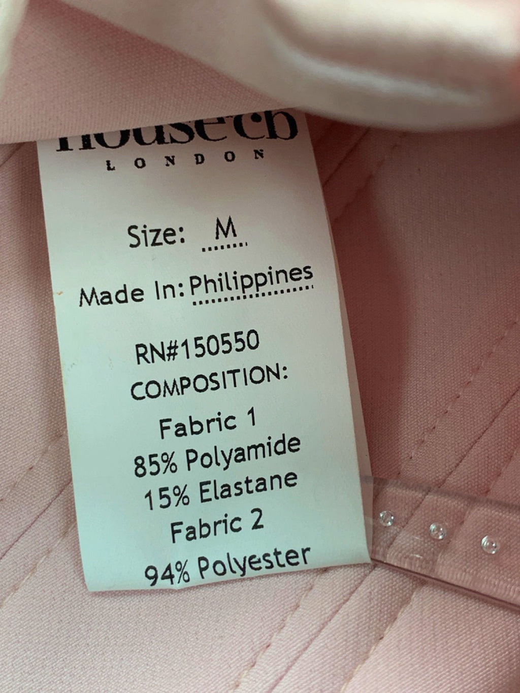 House of CB Pinkesque Georgie Corset Top UK M