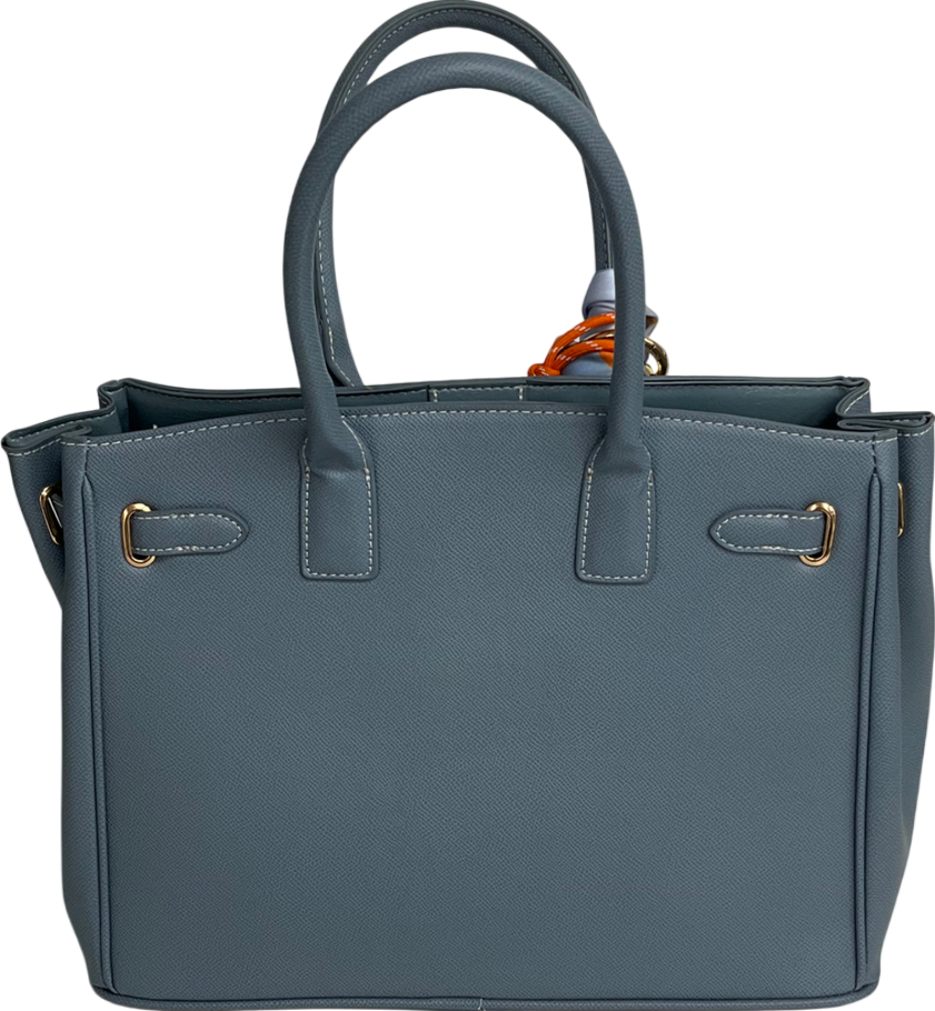 River Island Blue Large Charm Tote Bag