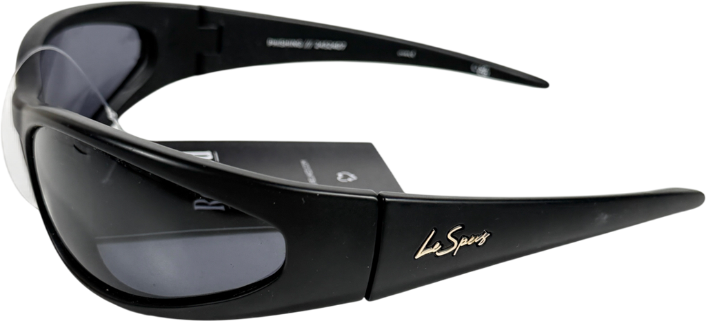 Le Specs Black Phishing 2452407 Matte Black/smoke Polarised Lens One Size