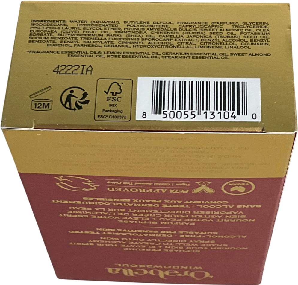 orabella Window2soul Eau De Parfum Window2soul 50ml