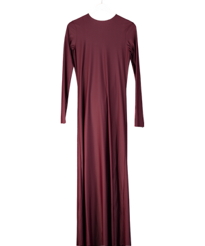 Frolov Red Backless Maxi Dress UK S