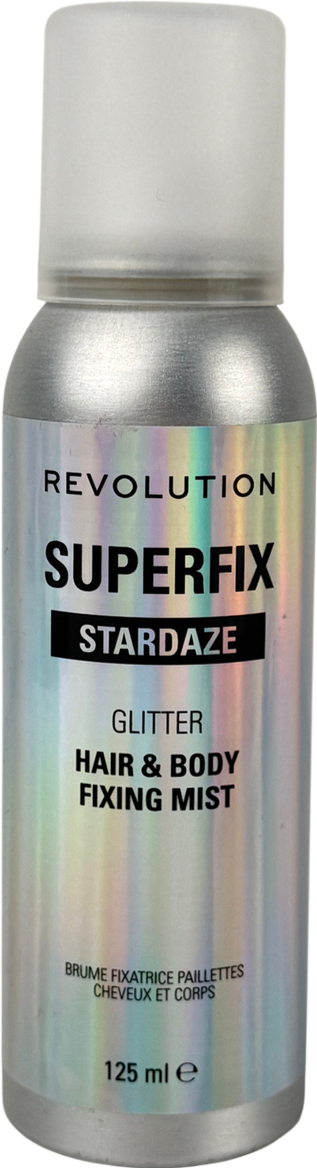 Revolution Superfix Glitter Shine Body And Hair Spray 125ml