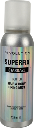 Revolution Superfix Glitter Shine Body And Hair Spray 125ml