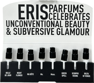 Eris parfums Perfume Sample Set 6x1.5ml eau de parfum-2x1.5ml extrait