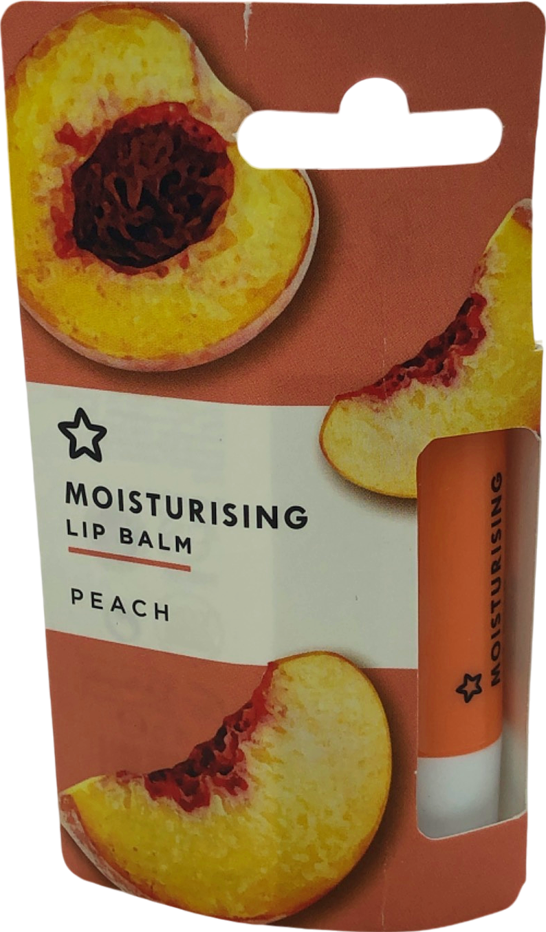 Superdrug Moisturising Lip Balm Peach 4g