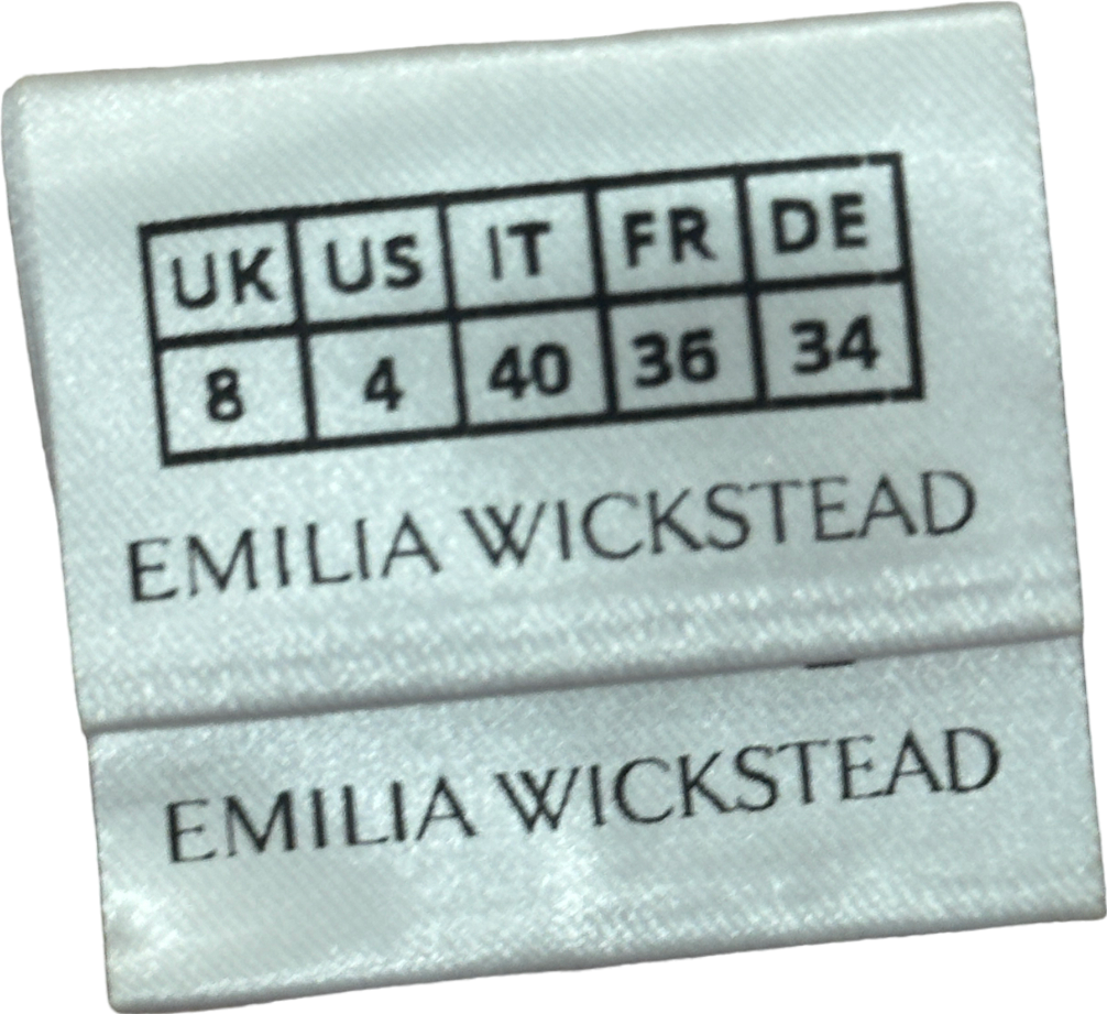 Emilia Wickstead Gold Metallic Gown UK 8