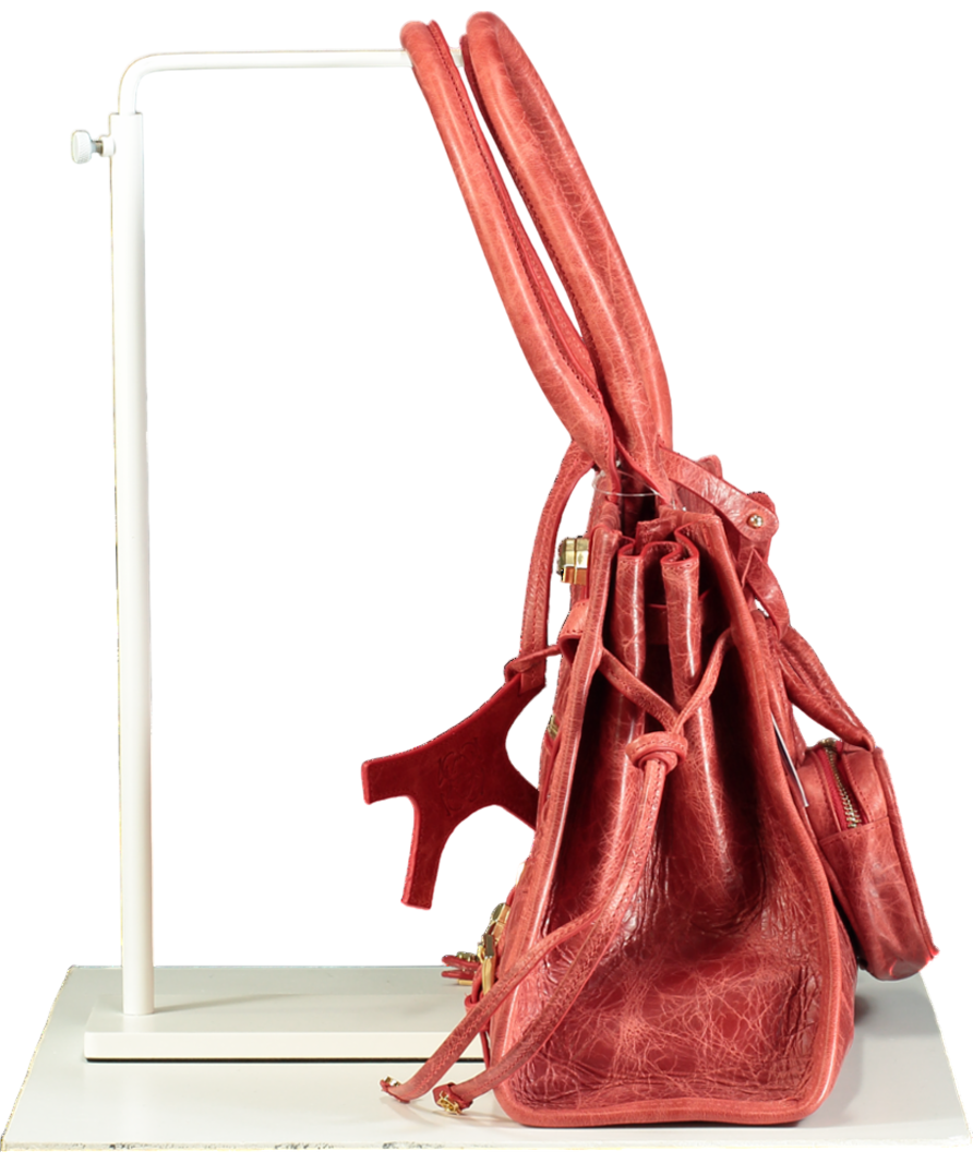 Manc Red Zou Zou Handbag One Size