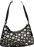 River Island Black Studded  Convertible Shoulder Bag / Wristlet
