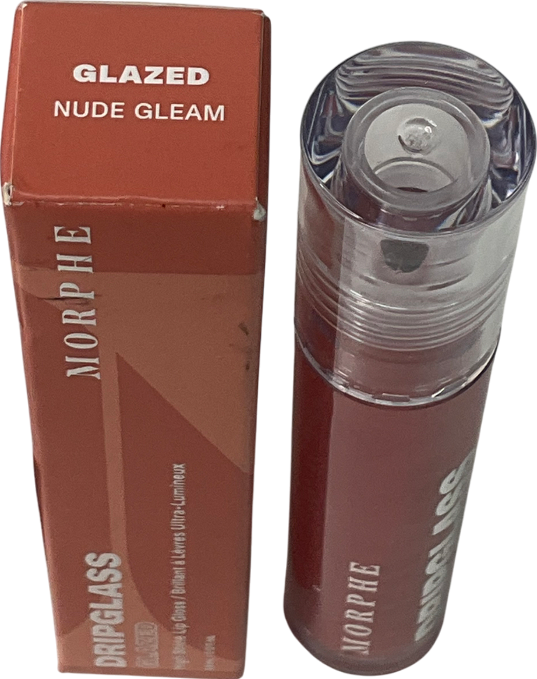 Morphe Dripglass Glazed High Shine Lip Gloss Nude Gleam 3.8ml