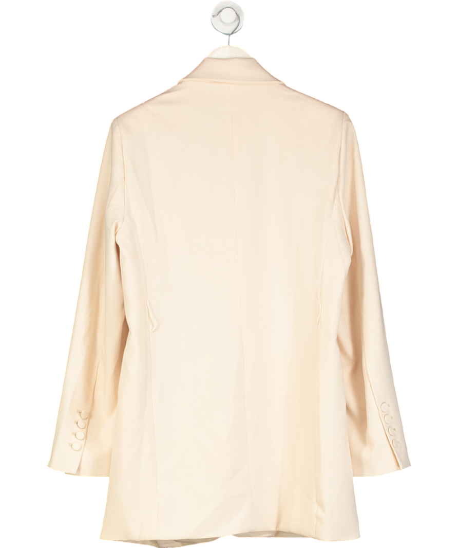 BOA Beige Belted Blazer Dress UK XS - Reliked BOA Beige Belted Blazer Dress UK XS - Reliked