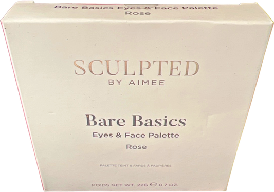 SCULPTED BY AIMEE Bare Basics Eyes & Face Palette Rose 22g