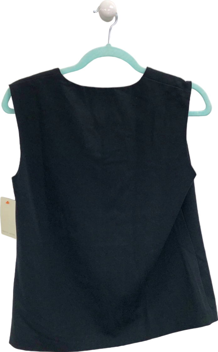 Pretty Lavish Black Sleeveless Top UK 6