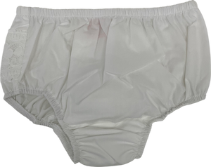 Elegance White Frilly Pants 0-3 Months
