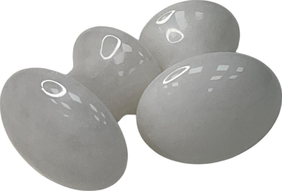 almora Gemstome Mushroom Gua Sha White One size