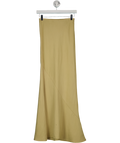 H&M Beige Asymmetric Seam Maxi Skirt UK XS
