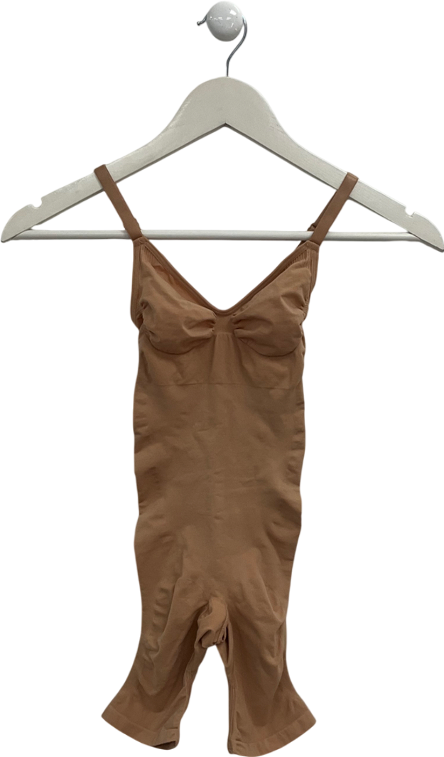 SKIMS Nude Mid Thing Sculpt Bodysuit In Ochre UK XXS-XS
