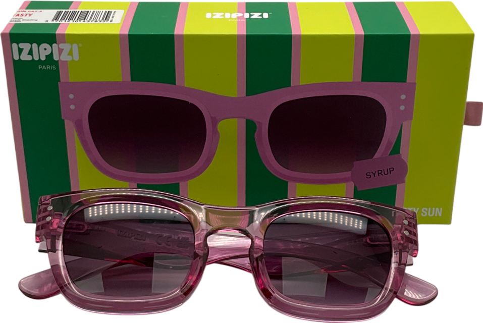 IZIPIZI Pink Tasty Sun Syrup Sunglasses One Size