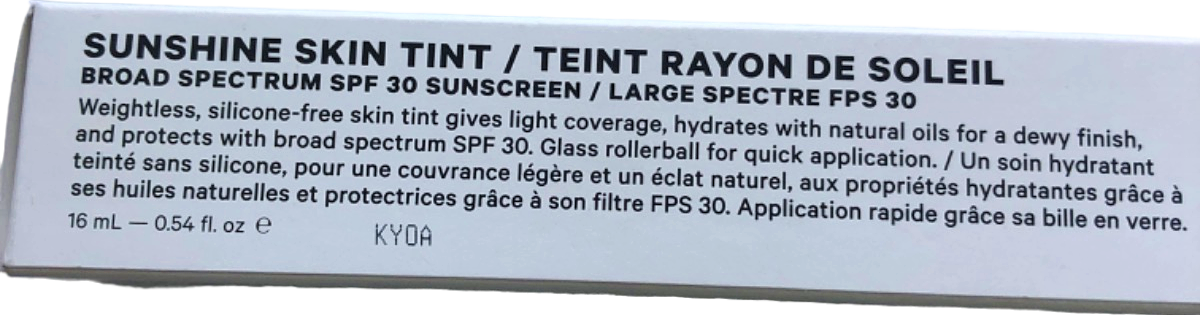 Milk Makeup Sunshine Skin Tint Medium Tan 16 ml