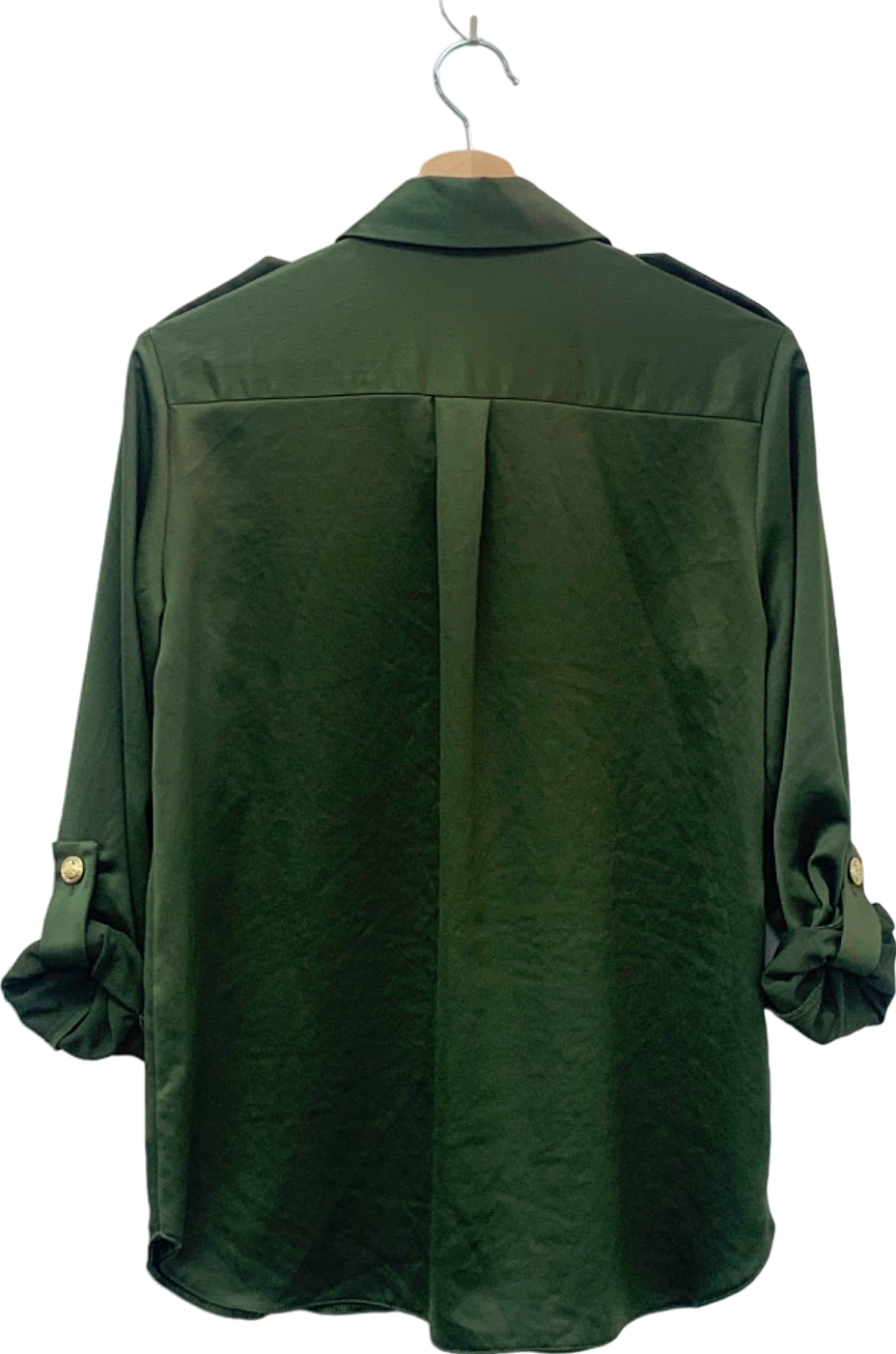 River Island Khaki Shirt UK 8