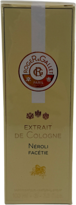 Roger & Gallet Extrait De Cologne Neroli Facetie Fragrance 100ml