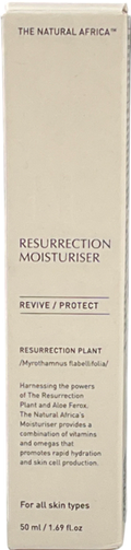 the natural africa Resurrection Moisturiser 50ml