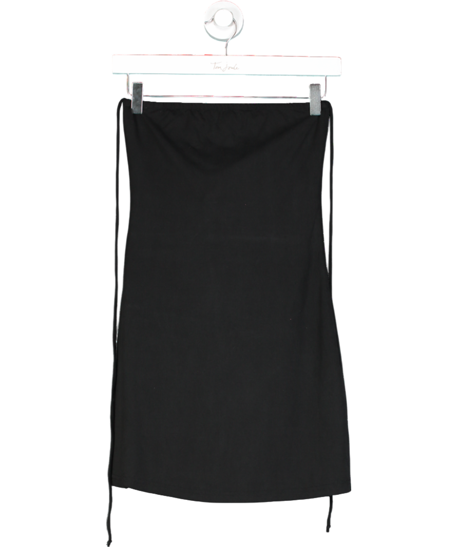 With Jean Black Strapless Mini Dress UK XXS