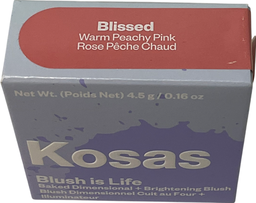 Kosas Blush Is Life Baked Dimensional + Brightening Blush Blissed 4.5