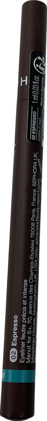 sephora 12h Intense Ink Classic Eyeliner Espresso 1ml