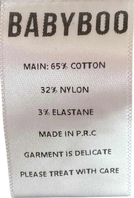 Babyboo White Cove Corset Top UK M