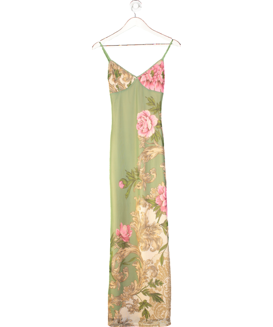 Tiger Mist Green Julianna Maxi Dress UK S