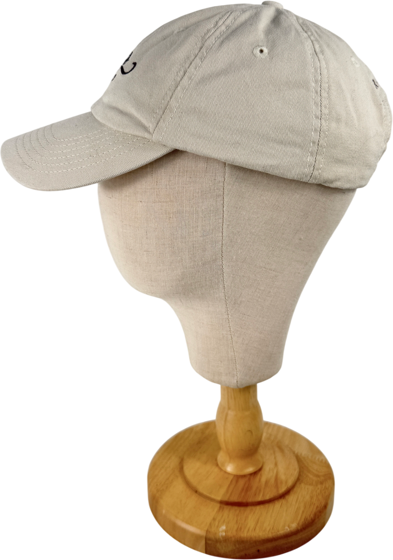 FRAME Cream Natural X Ritz Paris Logo Baseball Cap One Size