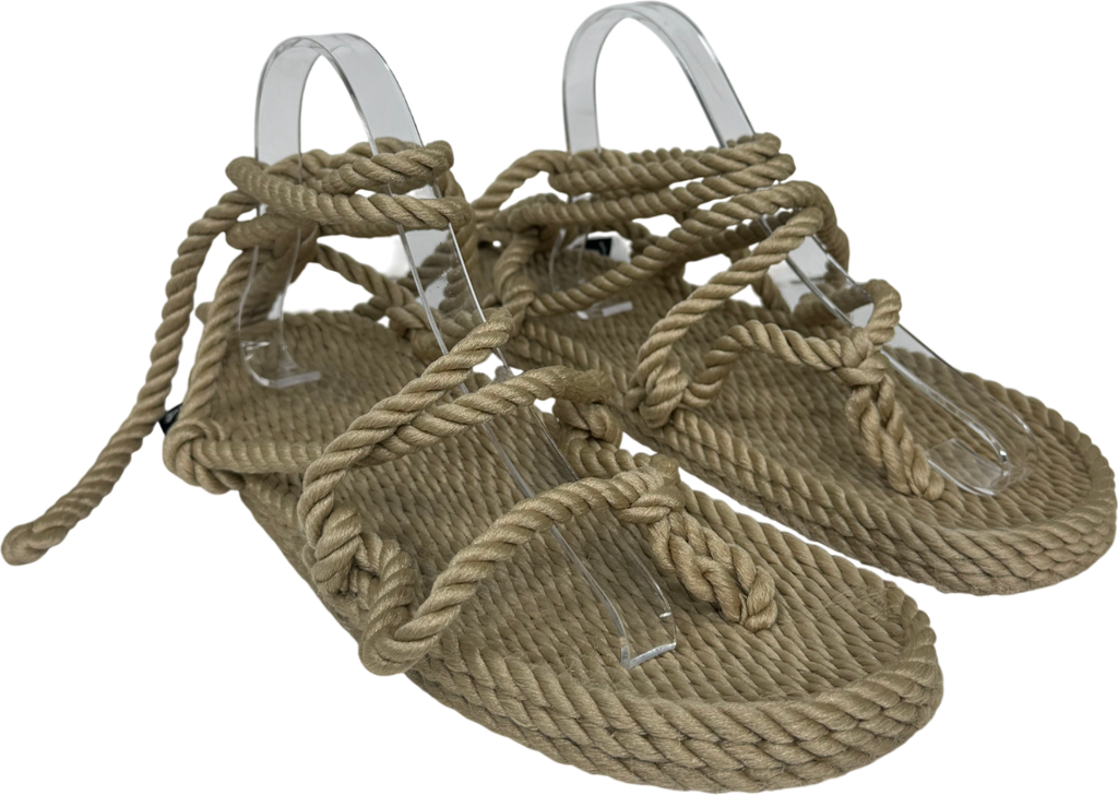 Nomadic Beige State Of Mind Sandals UK 7 EU 40 👠