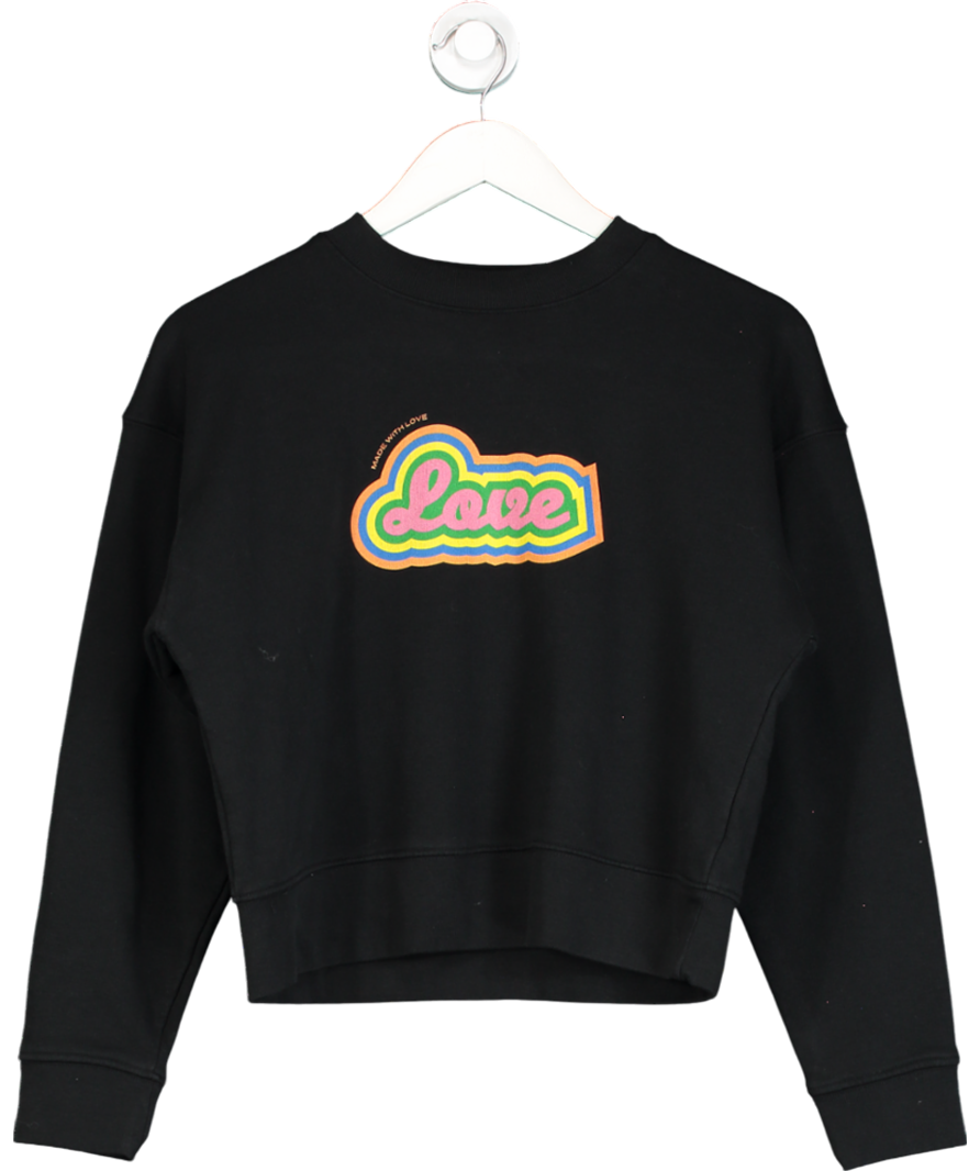 Stanley Stella Black Made With Love By Tom Daley Cropster Sweater UK M