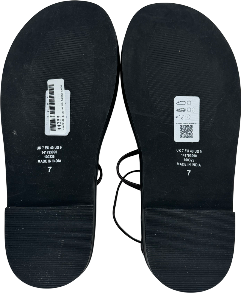 ASOS Beige Jewel Footbed Espadrille Sandals UK 7 EU 40 👠