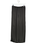 & Other Stories Black Pull On Satin Trousers UK 6