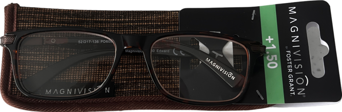 magnivision Edward Lenses Brown +1.5