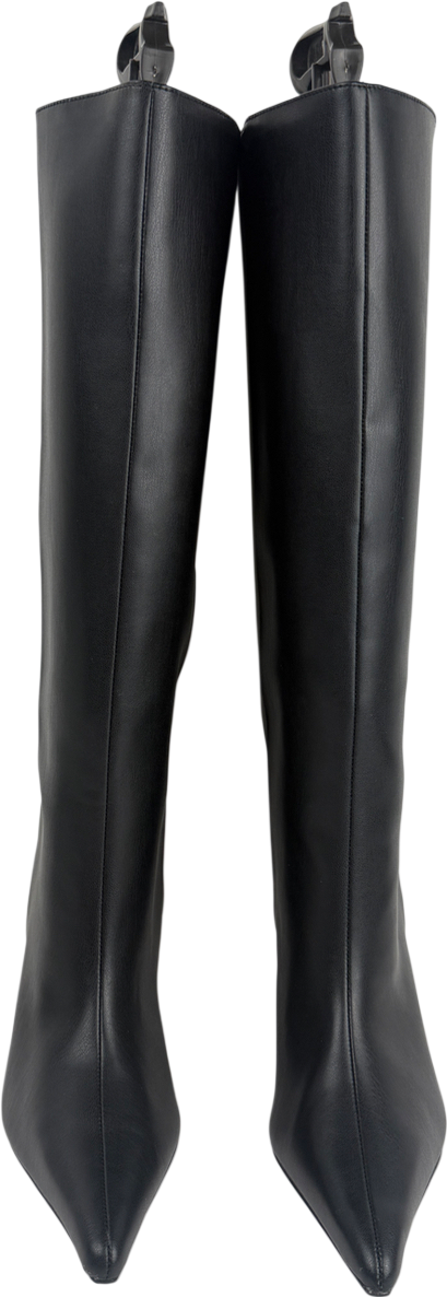 H&M Black Knee-high Boots UK 3 EU 36 👠
