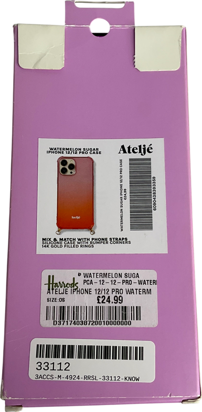 atelje Purple Watermelon Sugar Phone Case 12pro One Size