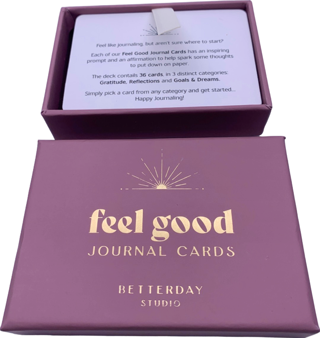 Betterday Studio Purple Feel Good Journal Cards