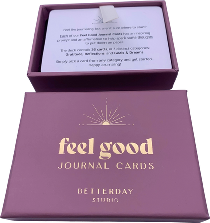 Betterday Studio Purple Feel Good Journal Cards