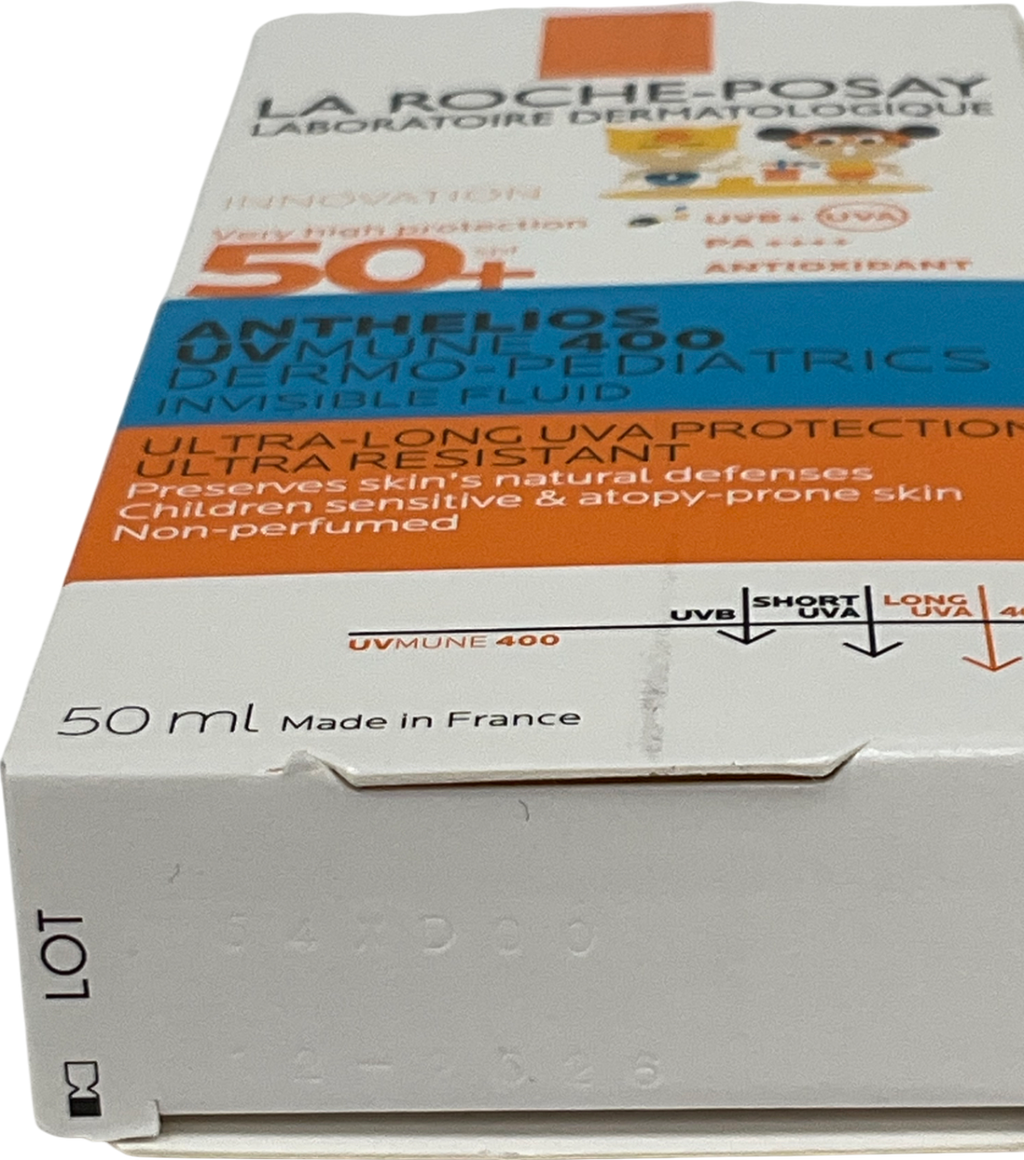 La Roche-Posay Anthelios Uvmune 400 Dermo-pediatrics Kids Ultra Light Invinsible Fluid Spf 50+ 50ml