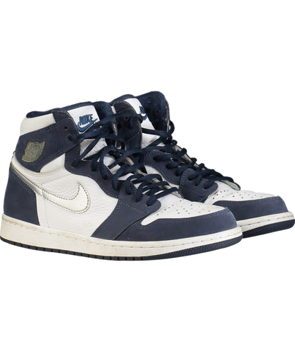 Nike Blue Air Jordan 1 Retro High 'japan Midnight Navy' 2020 UK 7 EU 40 👠