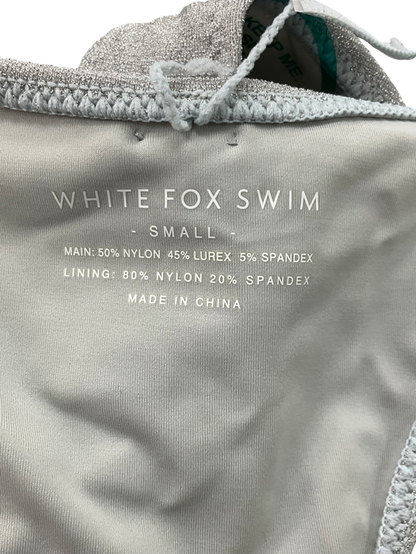 White Fox Metallic Colombia One Piece Silver UK S