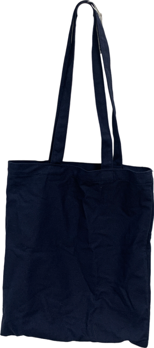 wimbledon Blue Shopper Logo Canvas Bag One Size