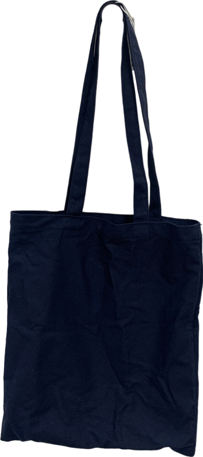 wimbledon Blue Shopper Logo Canvas Bag One Size