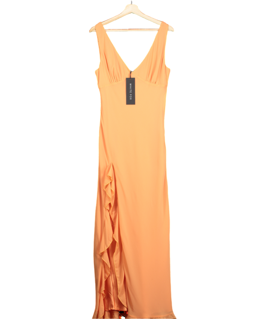 Oh Polly Metallic Sequin Flower Dress UK 10