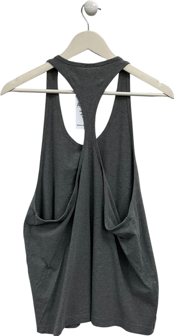 gymshark Grey Graphic Stringer UK M