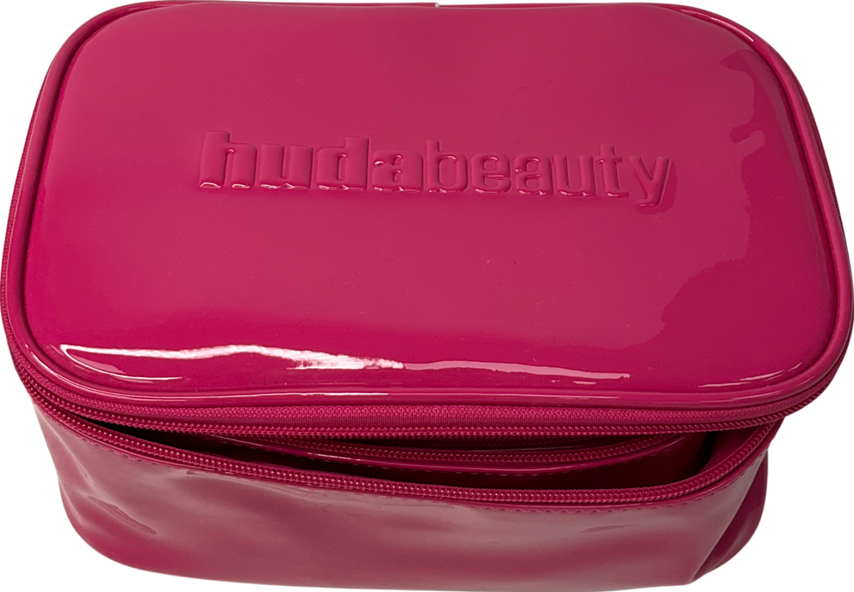 Huda Beauty Pink Set Of 4 Make Up Storage Bags One Size